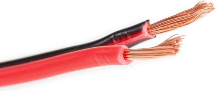 Actual product image Cables SPEAKER WIRE - RED/BLACK - 2 x 0.75 mm² - 100 m (100 m, 0.75 mm²)