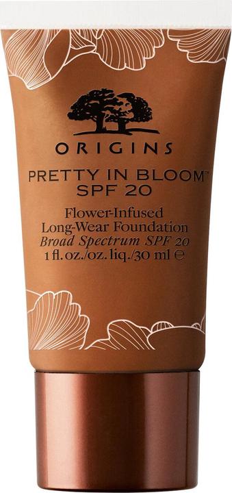Immagine prodotto Origins Pretty in Bloom Flower-Infused Long-Wear Foundation SPF20 710 Very Deep Cool (710 Cool molto profondo)