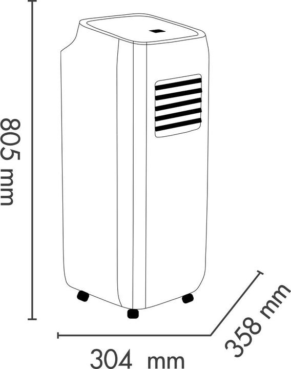 Actual product image Argo Altea (20 m², 8000 BTU/h)