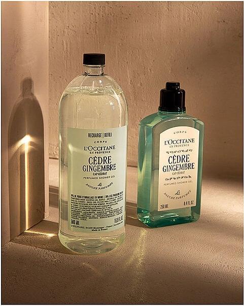 Produktbild L'Occitane Cèdre Gingembre Duftduschgel Nachfüllpackung (500 ml)