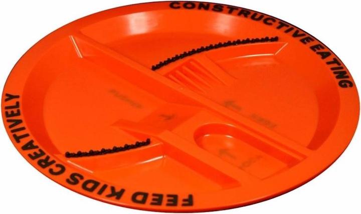 Actual product image Constructive Eating Construction sites plate