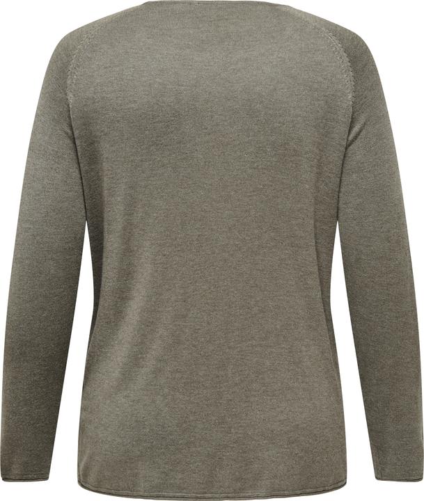 Image du produit Only Pull uni en maille curvy (M)