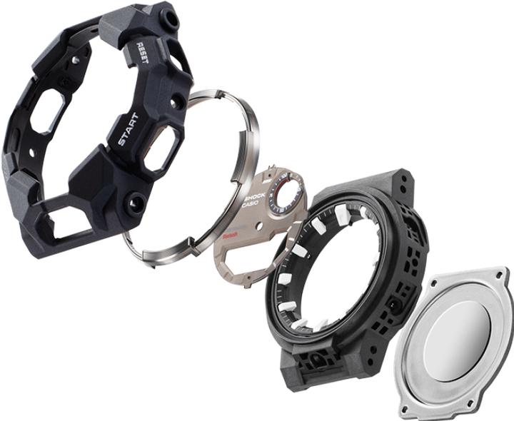 Produktbild Casio GA-B010-1AER (Analoguhr, Chronograph, Digitaluhr, 52.30 mm)