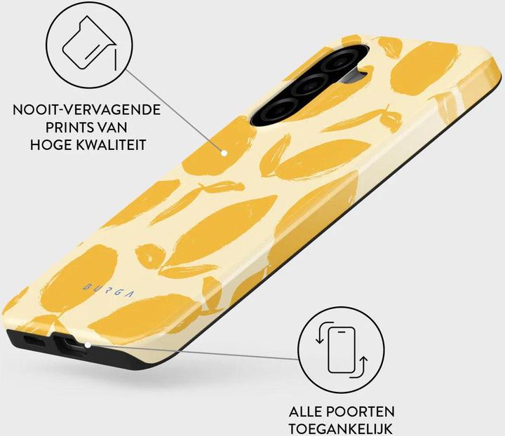 Actual product image Burga Tough Case Samsung Galaxy A57 - Lemon Tart (Samsung Galaxy A57)