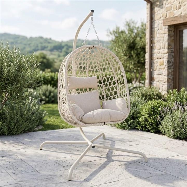 Image du produit Domoletti Hanging chair ETNA, white