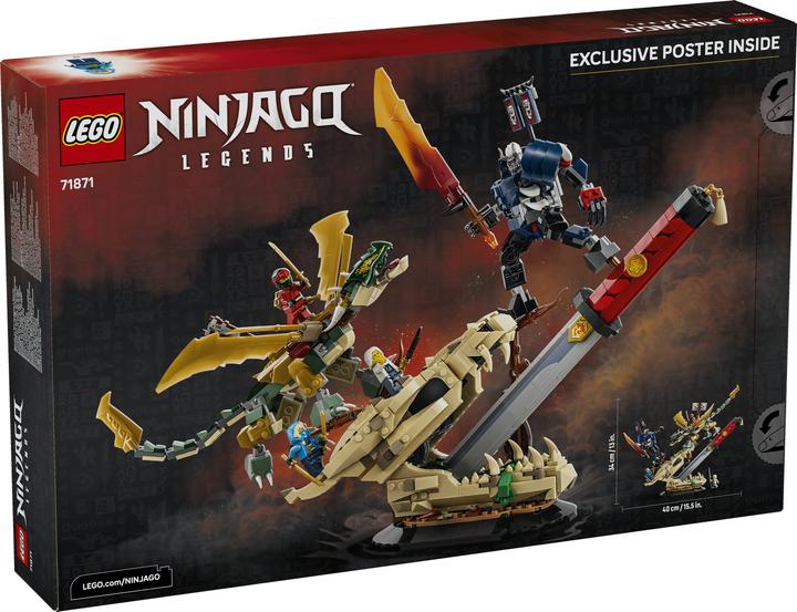 Produktbild LEGO Showdown auf der Drachenklinge (71871, LEGO Ninjago)