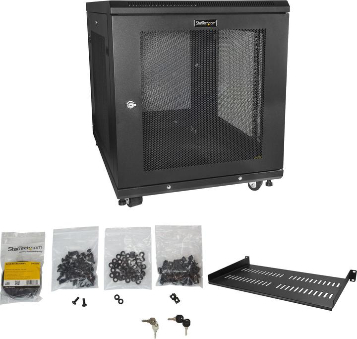 Actual product image StarTech RK1233BKM (12 RU, 19 inch rack)