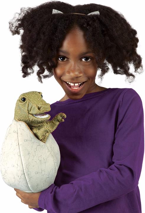 Actual product image Folkmanis Baby dinosaur in egg