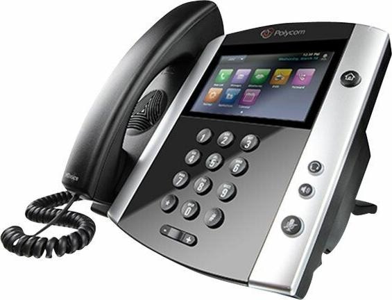 Actual product image Poly VVX 601 Skype for Business