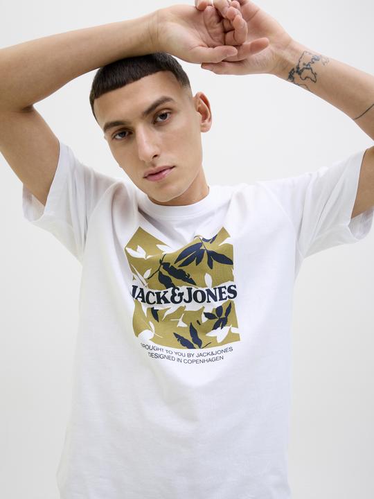 Immagine prodotto Jack & Jones Gedruckt Rundhalsausschnitt T-shirt T-shirt (XS)