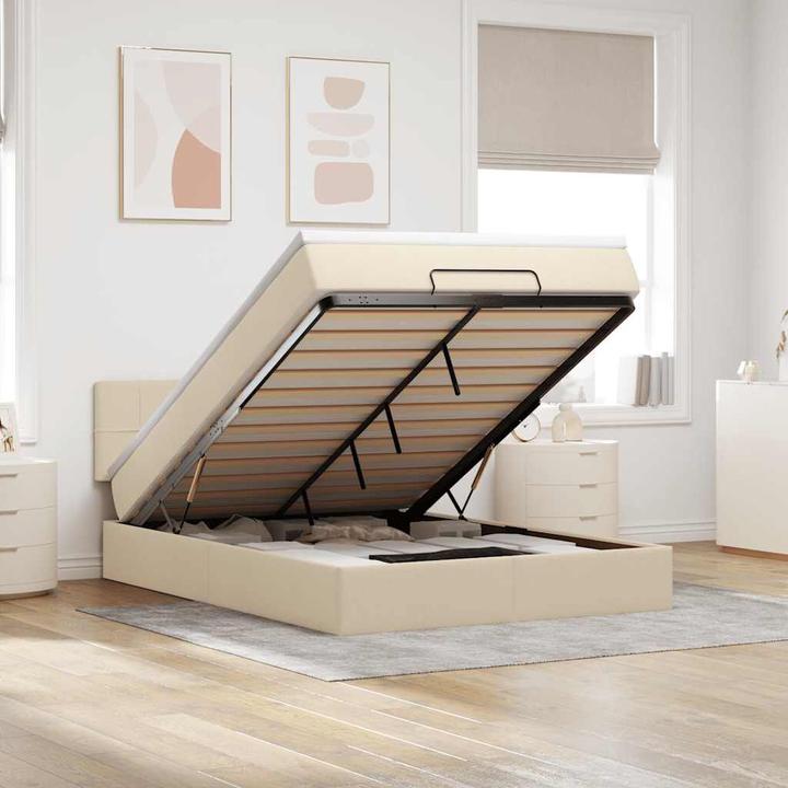 Produktbild vidaXL Ottoman-Bett (140 x 190 cm)