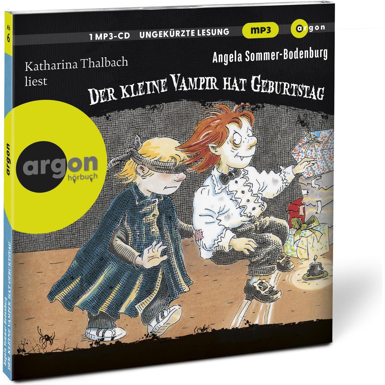 Thumbnail - Der kleine Vampir (18) hat Geburtstag (mp3), Hörbücher von Angela Sommer-Bodenburg
