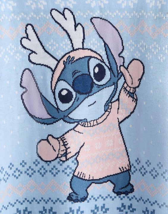 Produktbild Lilo & Stitch Pullover Mädchen weihnachtliches Design (116)