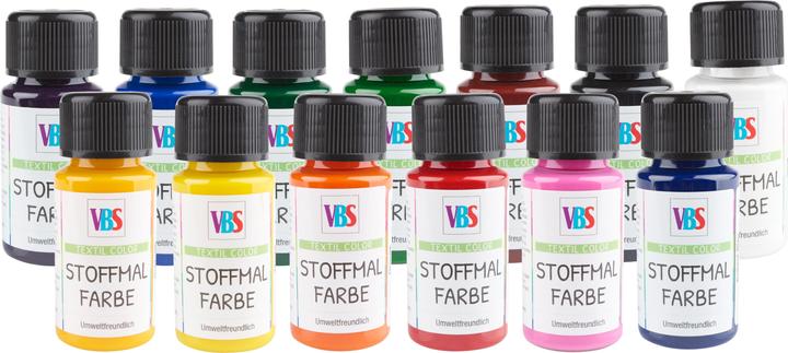 Actual product image VBS Fabric paint, 50 ml (Lemon, 50 ml)