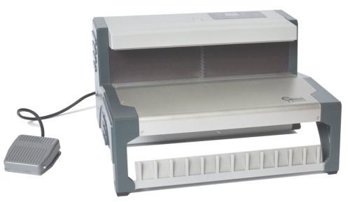 Tschudi Büromaschinen Chiuditrice elettrica TBinder 3400 per rilegature a pettine in filo metallico (Fissaggio a filo)