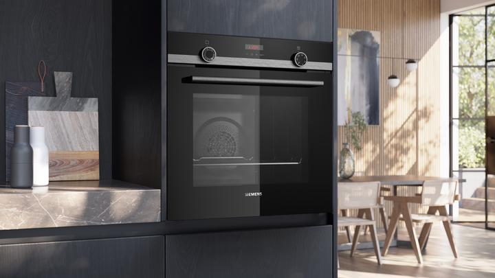 Actual product image Siemens iQ300, Built-in oven with steam support, 60 x 60 cm, stainless steel, HQ574AER3