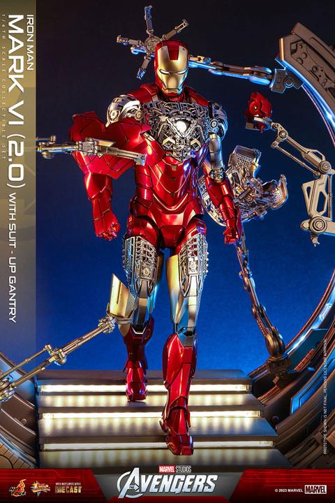 Image du produit Hot Toys Marvel's The Avengers accessoires pour figurines Accessories Collection Series Iron Man Suit-Up Gant