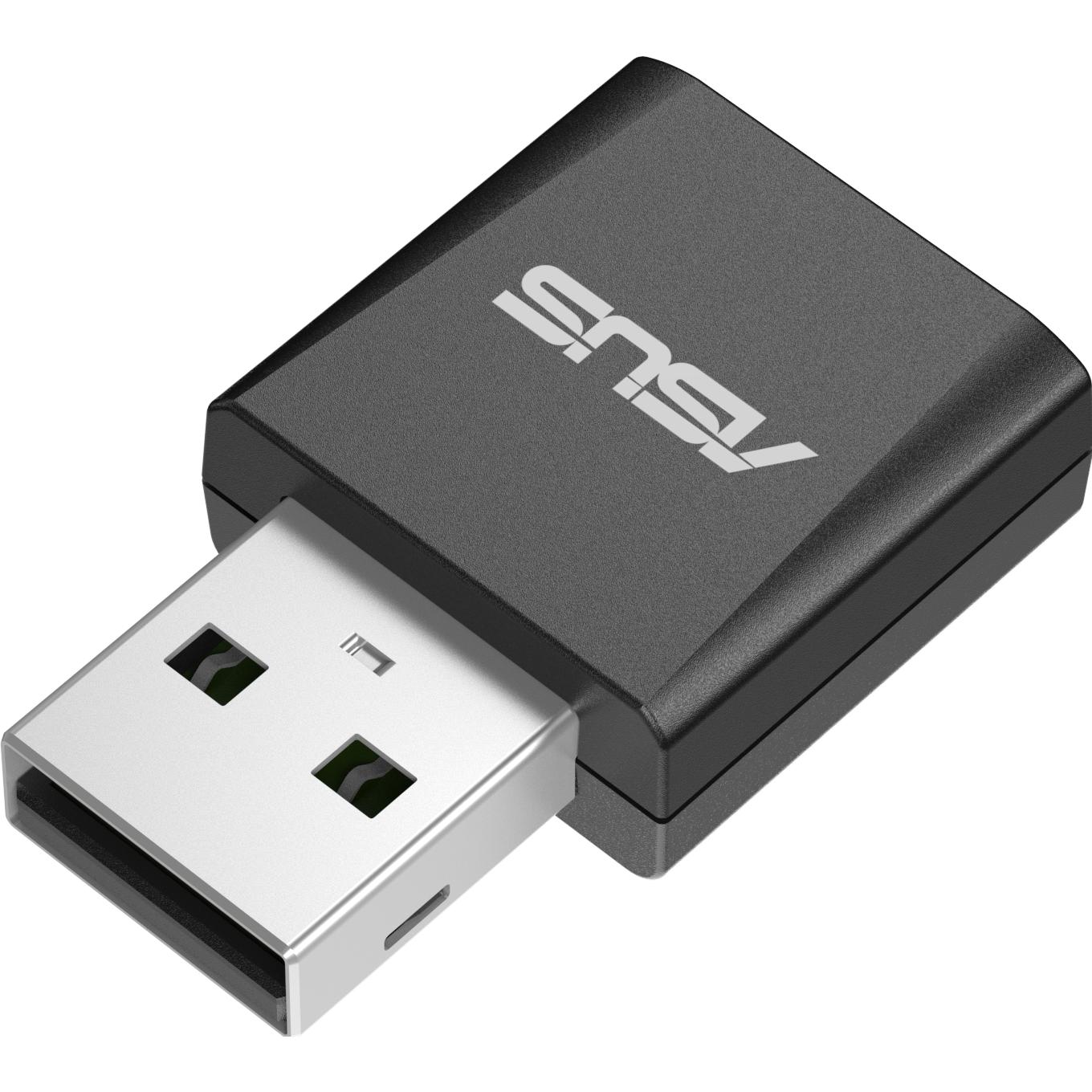 ASUS USB-BE 92 Nano (USB), Netzwerkadapter, Schwarz