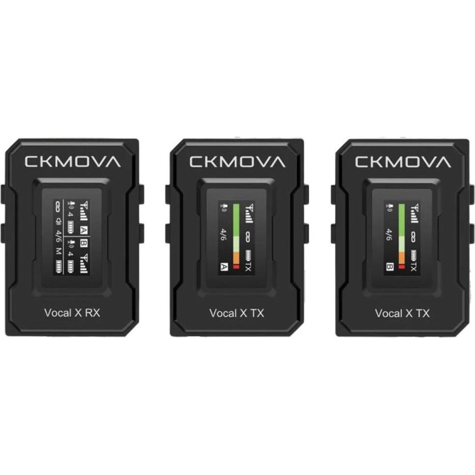 Ckmova Vocal X V2 MK2 - Bezprzewodowy system z dwoma mikrofonami, Mikrofon