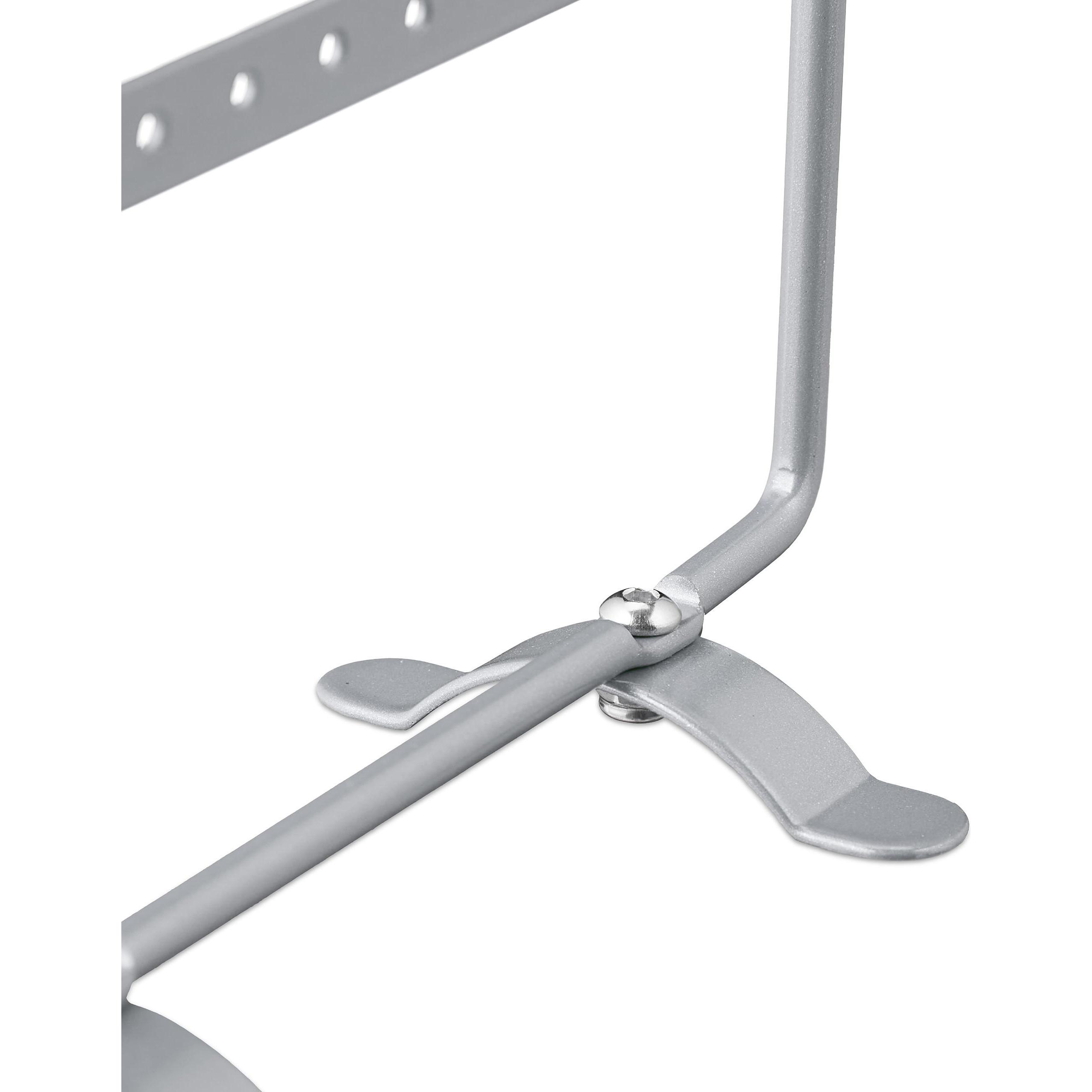 Thumbnail - Relaxdays, Uhrenbox + Schmuckaufbewahrung, Ohrringhalter, Silber