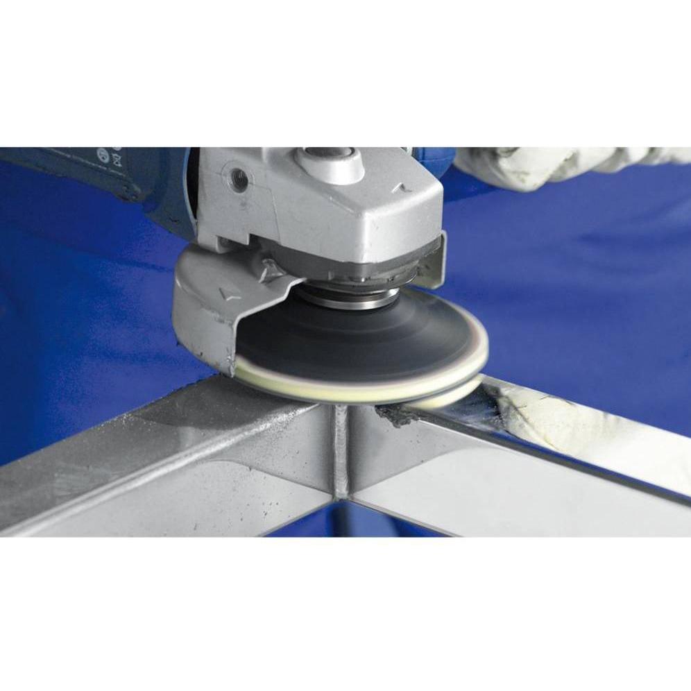 Thumbnail - Pferd, Schleifmittel, COMBICLICK Filzronden CC-FR Ø 115 mm für Vor-und Hochglanzpolitur für Winkelschleifer