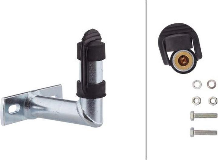 Image du produit Hella Support de phare de travail 10 cm avec capuchon Vis Écrou coudé