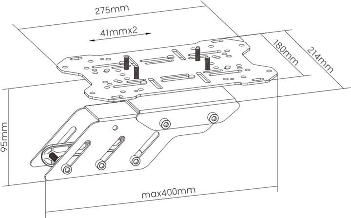 Produktbild Oplite GTR S3 SimRace + FlightSim Holder
