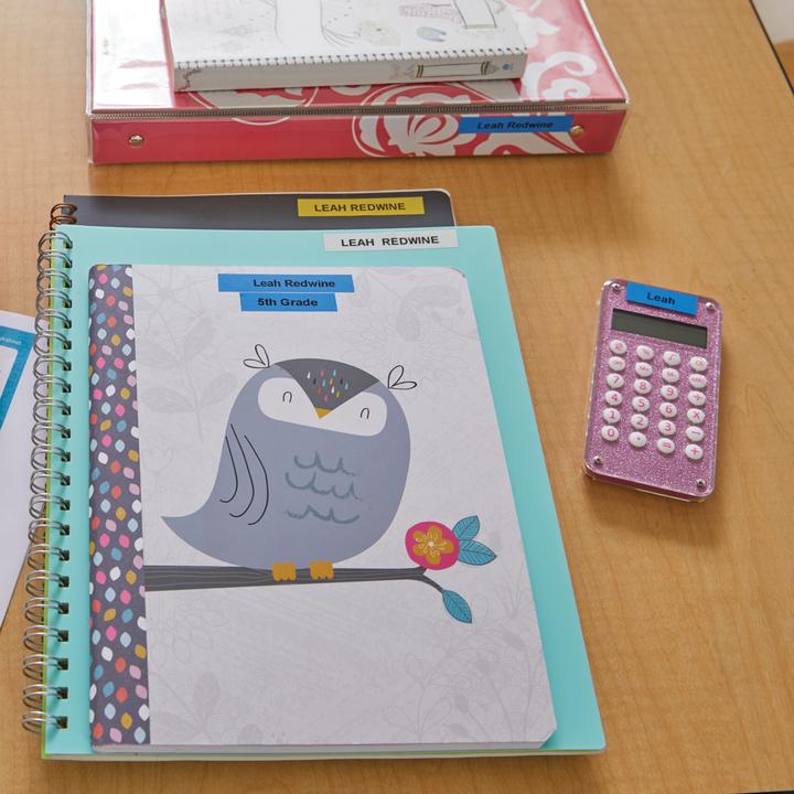 Produktbild Dymo Schriftband LetraTag (1.20 cm, Blau)