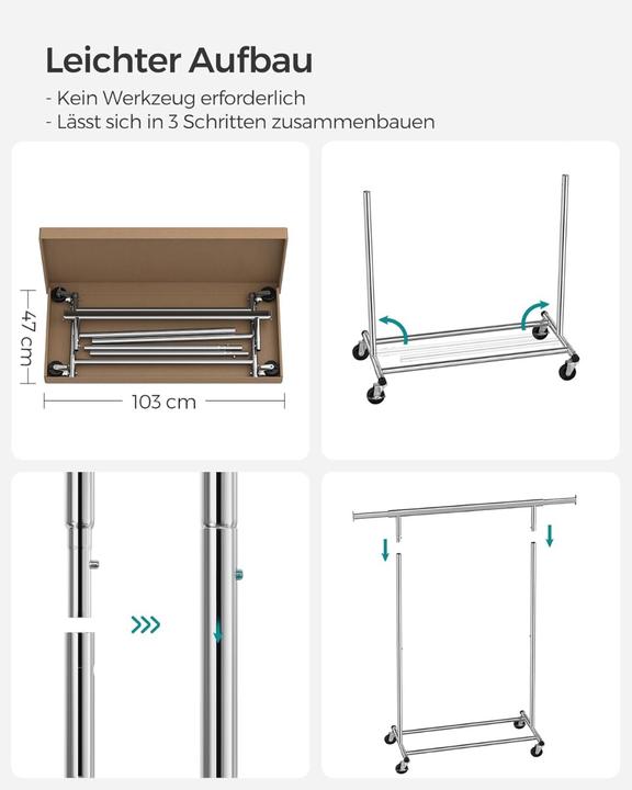 Actual product image Songmics Coat rack
