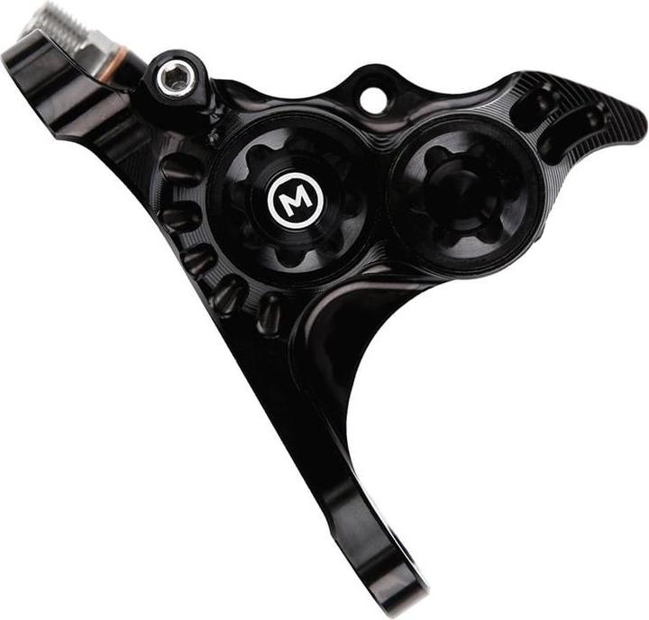 Actual product image Hope RX4+ brake caliper flatmount front - mineral oil - black (Front + Rear, Brake Caliper, 4)