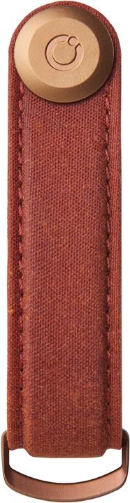Image du produit Orbitkey Porte-clés en toile cirée - rouge brique