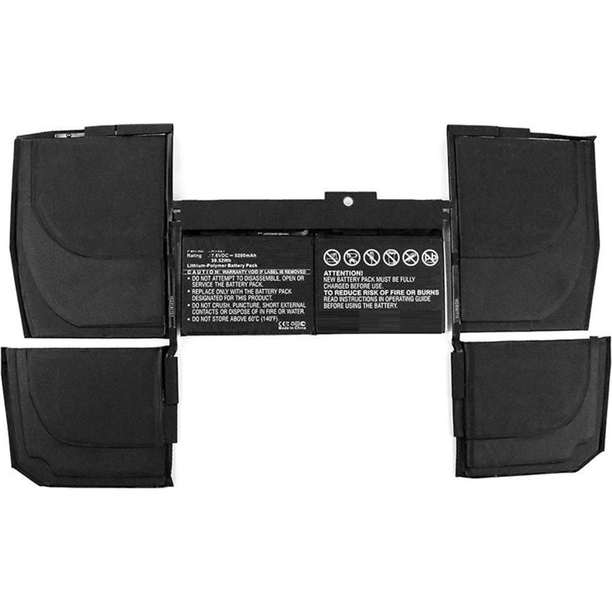 CoreParts MBXAP-BA0039 (6 cubicoli, 5260 mAh), Batteria per notebook, Nero