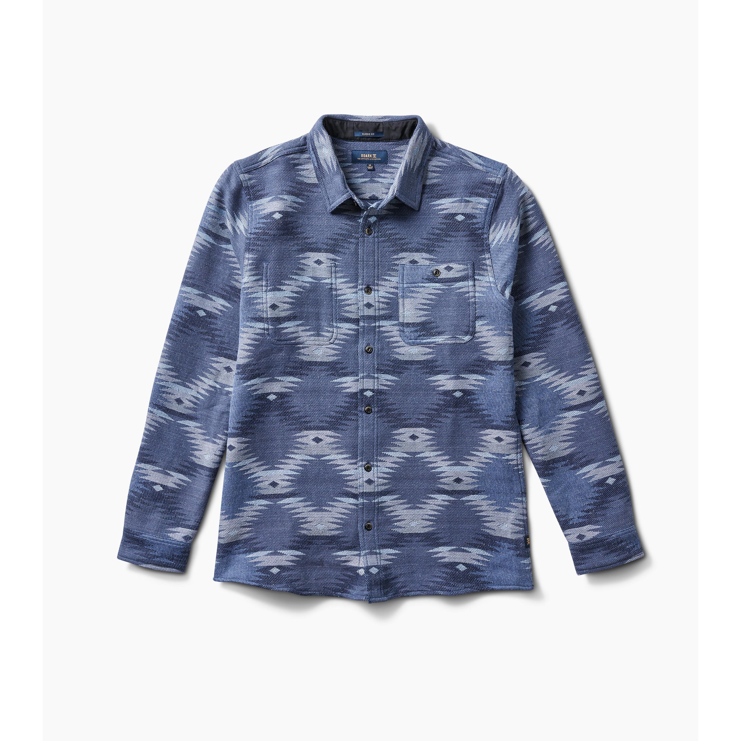 Roark, Herren, Hemd, hemd teton, Blau, (XL)