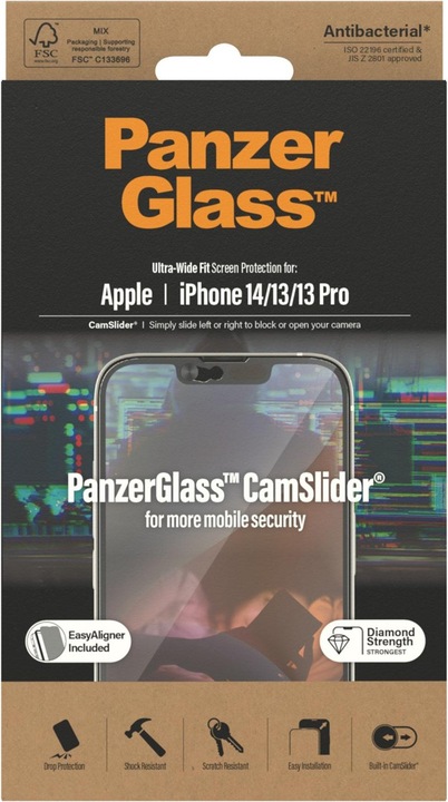 Produktbild PanzerGlass Ultra-Wide Fit (1 Stück, Apple iPhone 13)