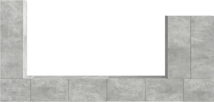 Actual product image vidaXL Unterhaltungszentrum (31 x 29.50 x 29.50 cm)