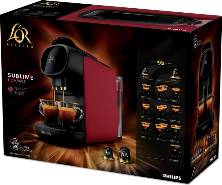 Produktbild Philips LOR Barista Sublime LM9012/50 - Koffiecupmachine - Rood