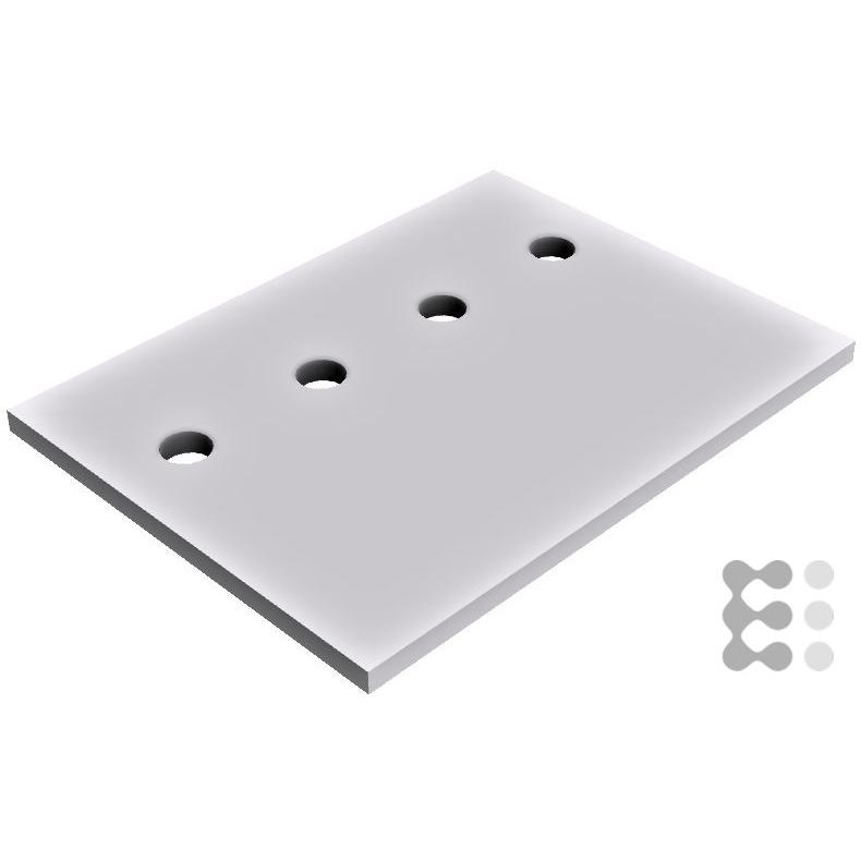 Schletter, Accessori per energia solare, Zusatzverbinder für FixZ-15 oben 129019-011 (129019-011) (Materiale di montaggio del sistema solare)