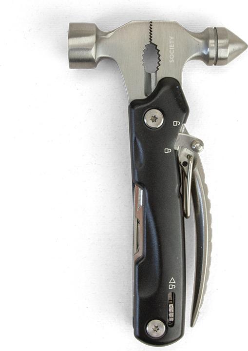 Actual product image Society Paris Hammer Multi Tool (12 Functions)