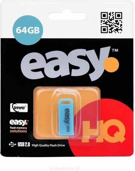Productafbeelding IMRO Pendrive EASY / 64 GB (64 GB, USB 2.0, kleur bialy) (64 GB, USB-A, USB 2.0)