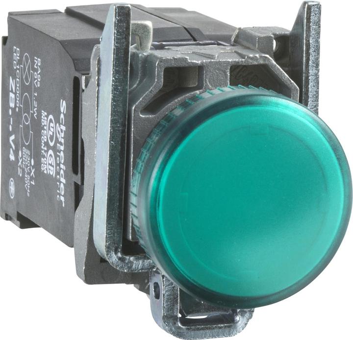 Actual product image Schneider Electric Indicator light BA9s 230VAC green XB4BV43
