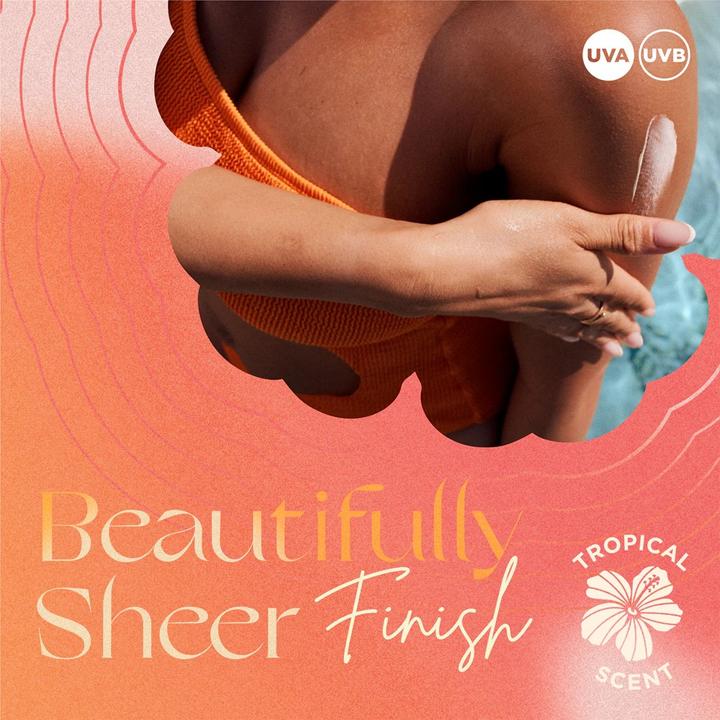 Actual product image Hawaiian Tropic Glowing Protection (Sun lotion, SPF 50+, 180 ml, 218 g)