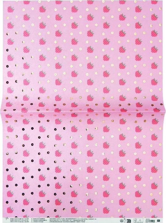 Rico Design Paper Patch,Futschikato Erdbeeren500565