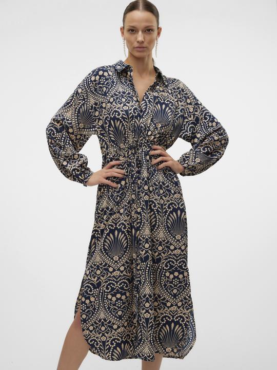 Produktbild Vero Moda VMVILJA Midikleid Hemdblusenkleid (XS)