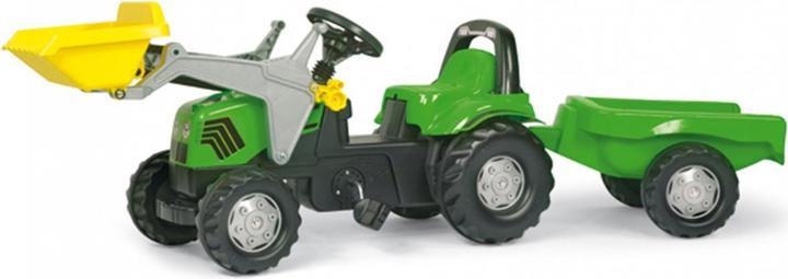 Productafbeelding Rolly Toys Deutz trekker met lader en aanhanger