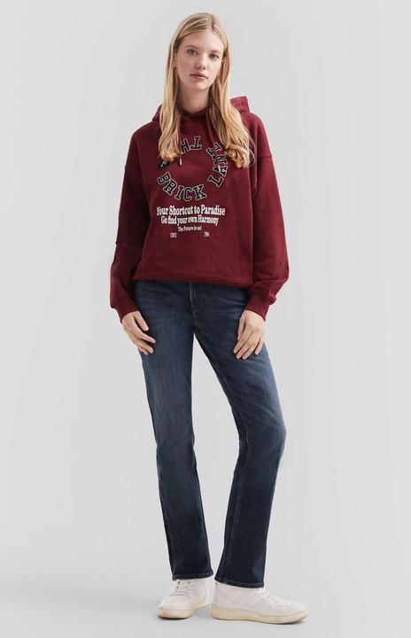 Produktbild s.Oliver Sweatshirt Oversize Hoodie mit Fronprint (L)