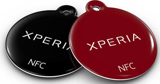 Produktbild Sony Ericsson Sony SmartTags - NFC Tags - Schwarz/Weiss/Blau/Weiss