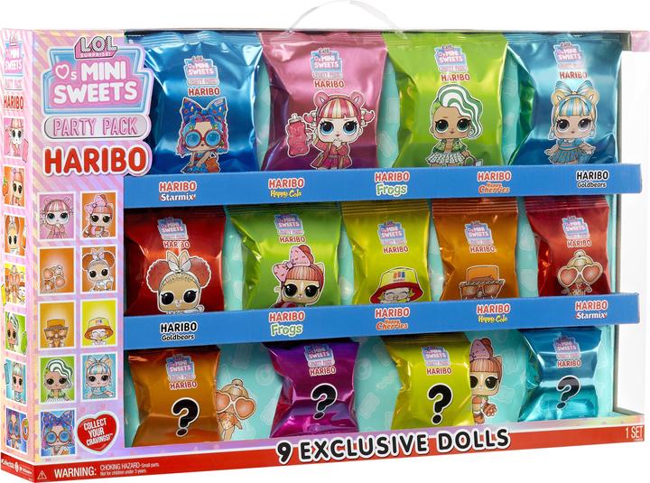 Actual product image L.O.L. Surprise! LOL. Surprise Loves Mini Sweets X Haribo Mini Pop Party Pa