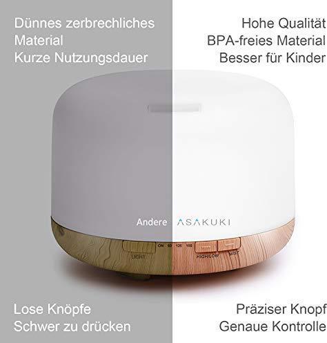 Produktbild Asakuki Aroma Diffuser (500 ml)