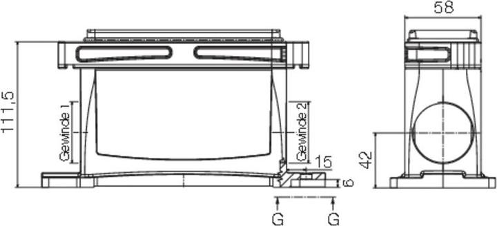 Immagine prodotto Weidmüller Alloggiamento di base HDC IP68 24B SS (Case)