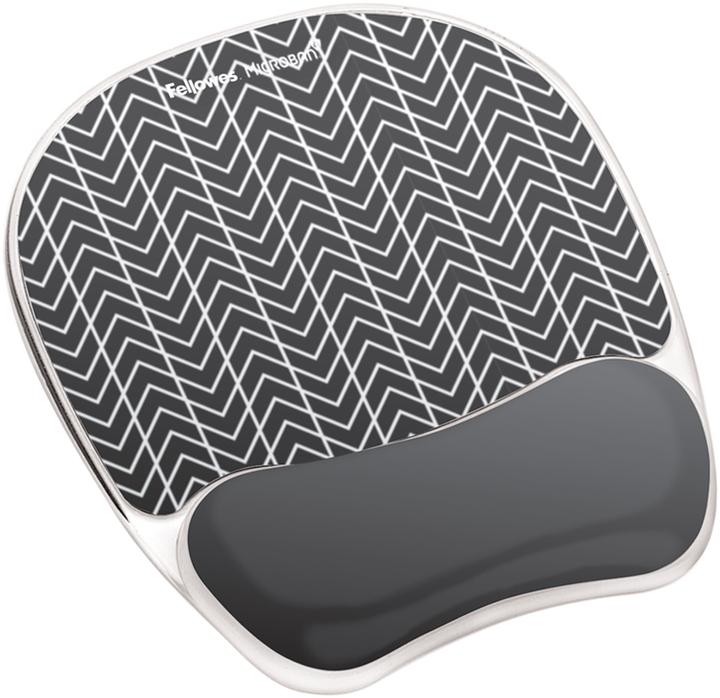 Fellowes Tapis de souris avec repose-poignet CHEVRON (S)